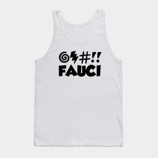 CURSE FAUCI! FREE SPEECH SHOP Tank Top